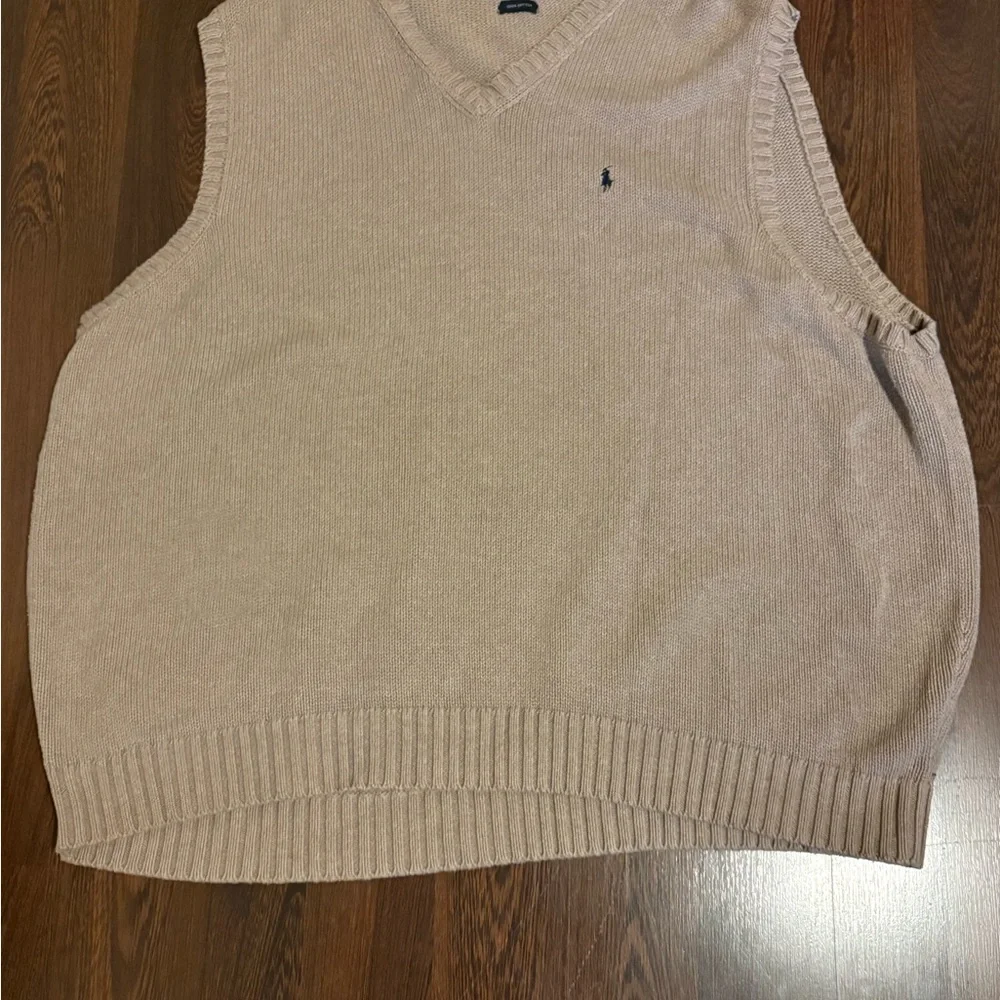 Pre-owned Men Ralph Lauren Sweater Vest Size 3xl (Cart I-103) - Picture 2 of 4